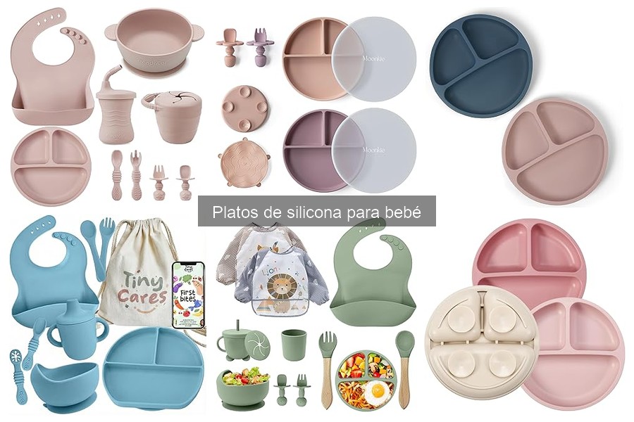 ¿Qué son los platos de silicona para bebé? Características y ventajas