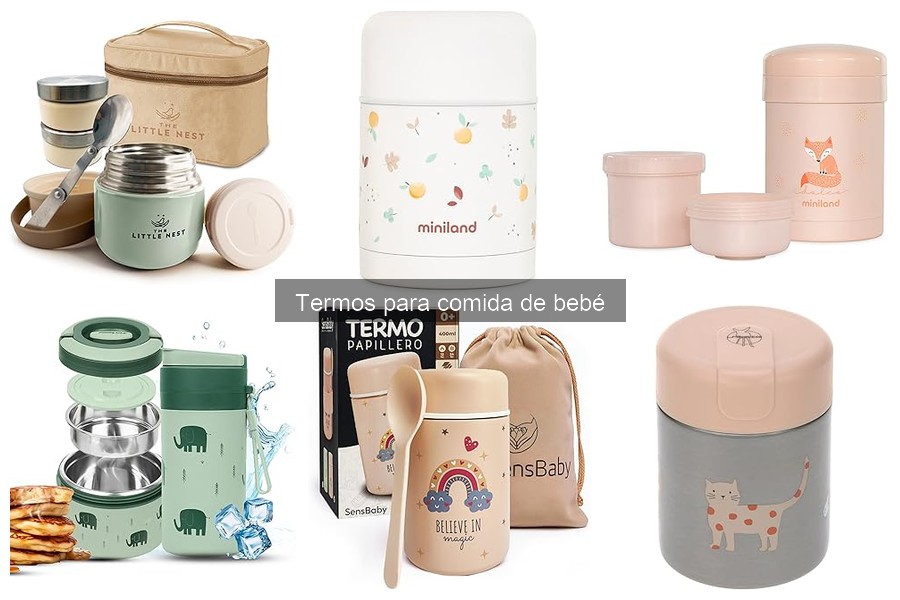 ¿Qué son los termos para comida de bebé? Beneficios y características