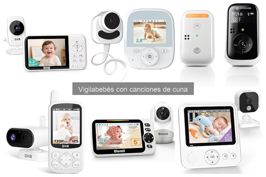 ¿Qué son los vigilabebés con canciones de cuna?