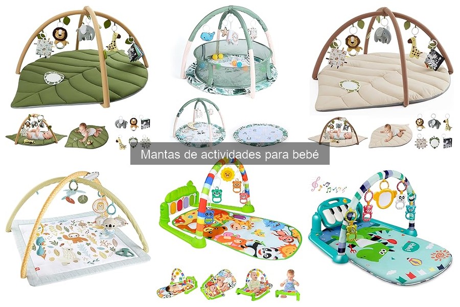 Recomendaciones de seguridad para mantas de actividades para bebés