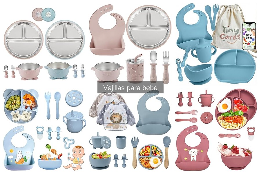 Seguridad de las vajillas para bebé: ¿Son seguras?