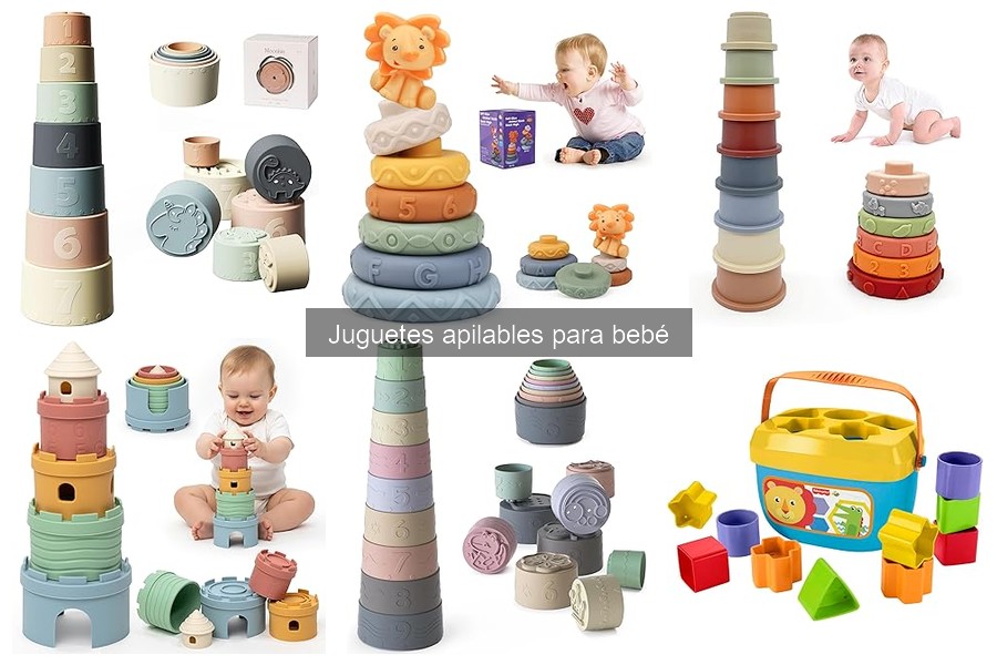 Seguridad en juguetes apilables para bebés: guía informativa