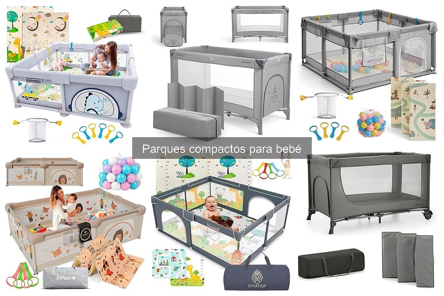 Seguridad y Uso de Parques Compactos para Bebés