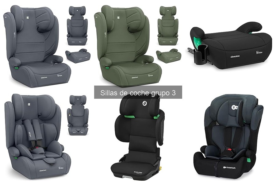 Sillas de coche grupo 3 más seguras: guía de compra y modelos