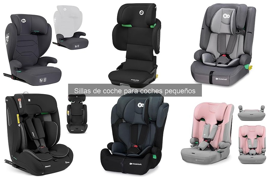Sillas de coche para coches pequeños: Mejores en seguridad