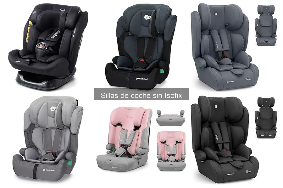 Sillas de coche sin Isofix: edades adecuadas para su uso
