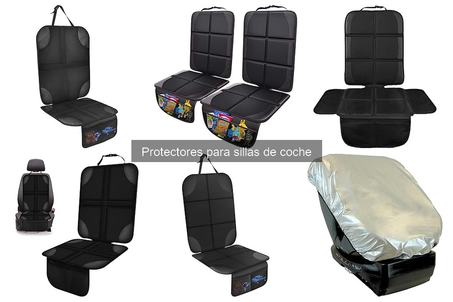 ¿Son lavables los protectores para sillas de coche?