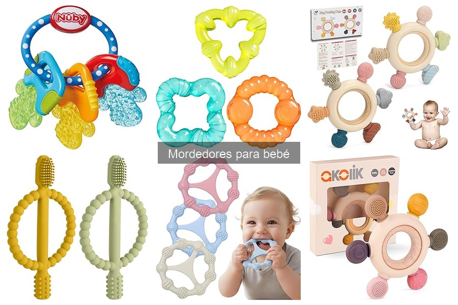 ¿Son seguros los mordedores de plástico para bebés?