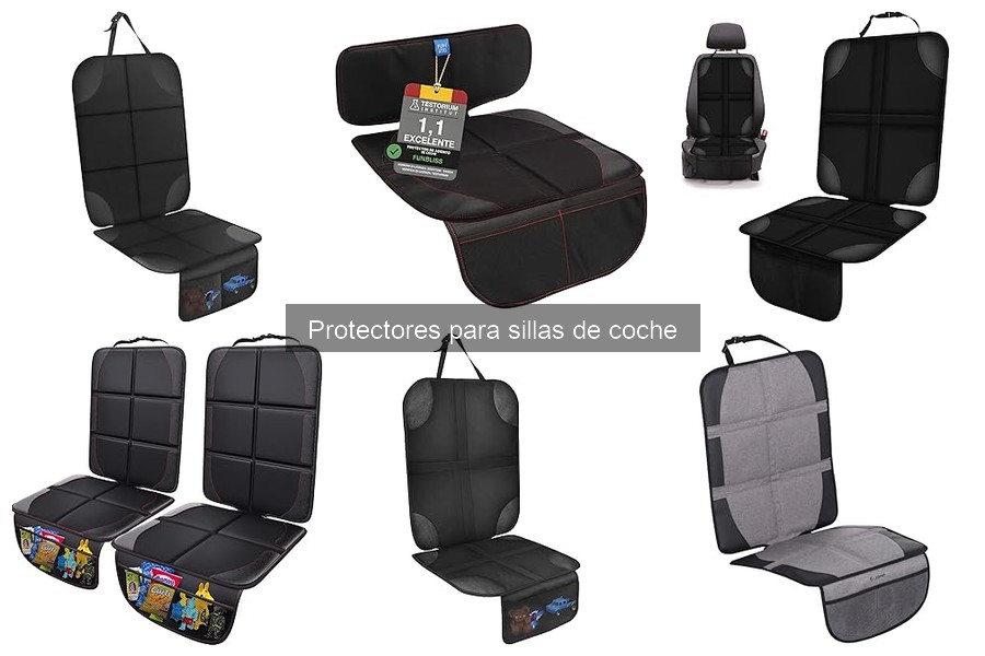 ¿Son seguros los protectores para sillas de coche?