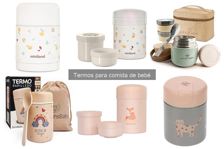 ¿Son seguros los termos para comida de bebé? Análisis