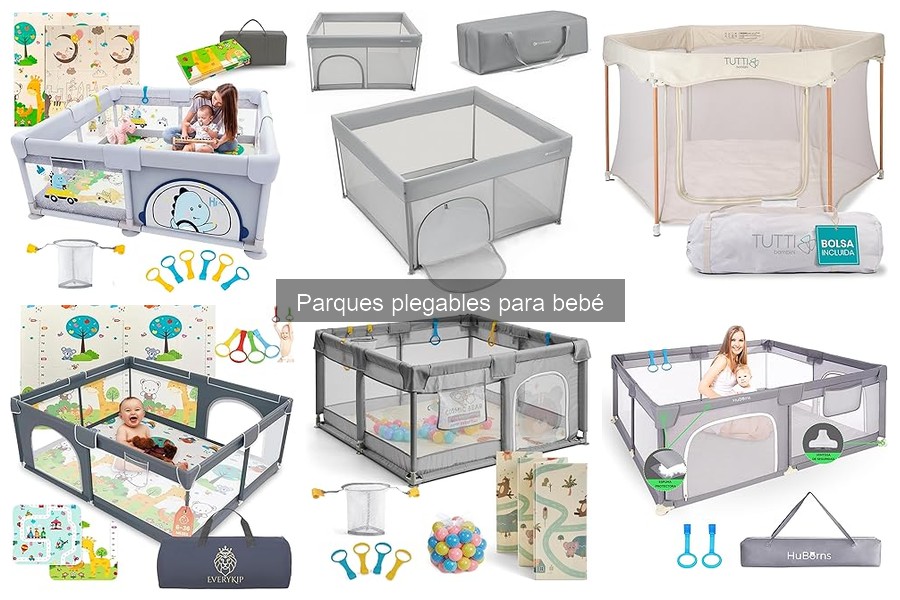Tamaño Ideal de un Parque Plegable para Bebé: Guía y Consejos