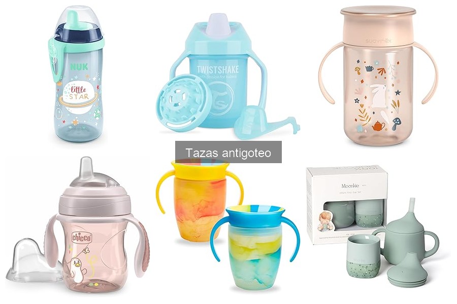 Tazas Antigoteo para Bebés: Beneficios y Características