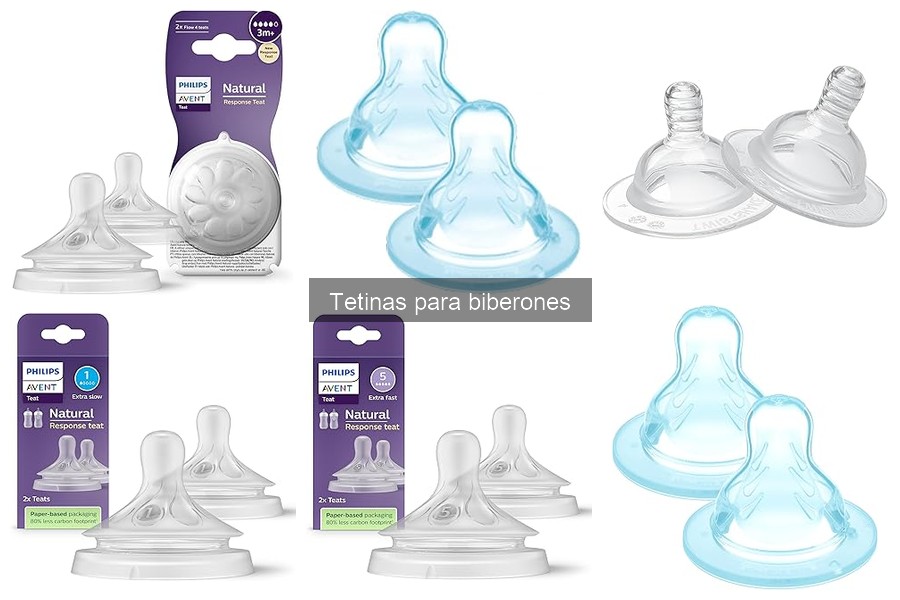 Tetinas recomendadas para bebés con alergias | Opciones seguras