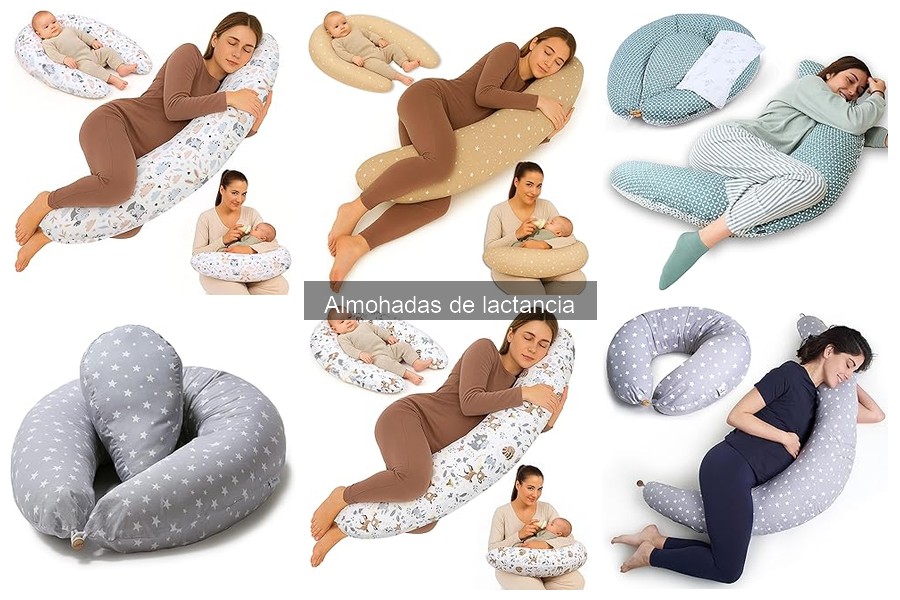Tipos de almohadas de lactancia y sus ventajas