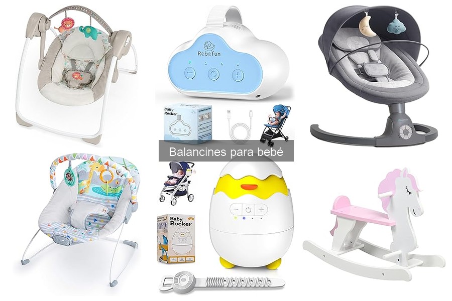 Tipos de balancines para bebé y sus diferencias