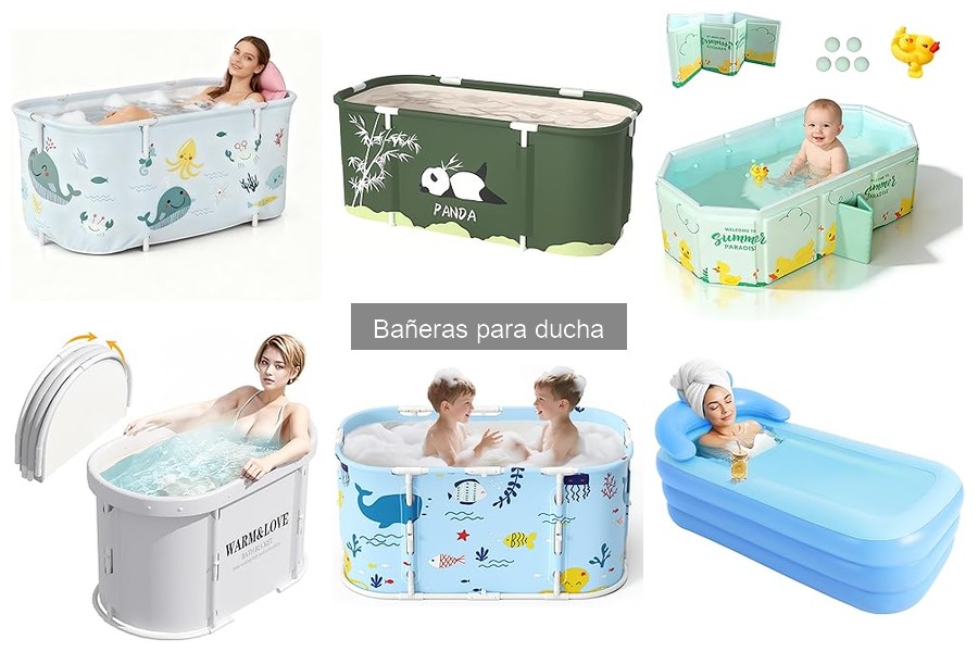 Tipos de bañeras para ducha: guías y comparativas