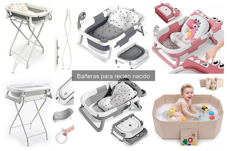 Tipos de Bañeras para Recién Nacidos: Guía Completa