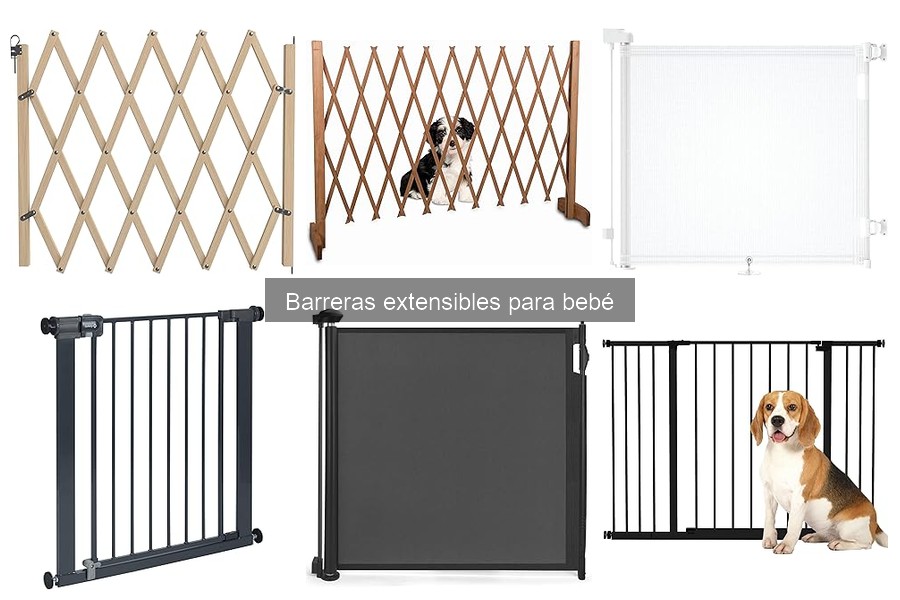 Tipos de Barreras Extensibles para Bebés: Guía Completa