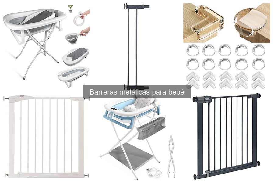 Tipos de Barreras Metálicas para Bebés: Características y Usos