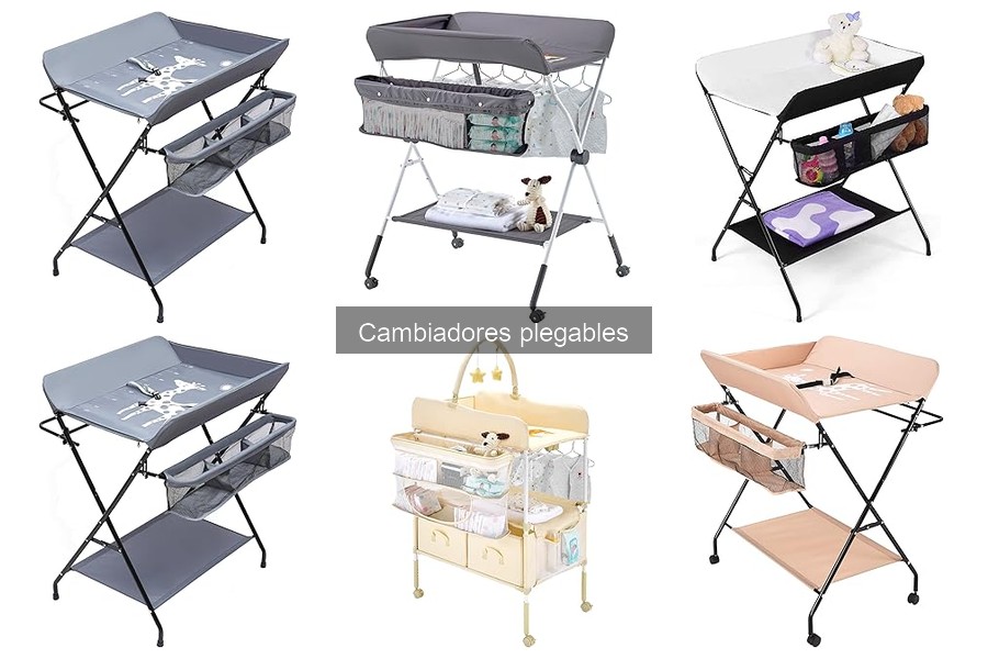 Tipos de Cambiadores Plegables para Bebés en el Mercado