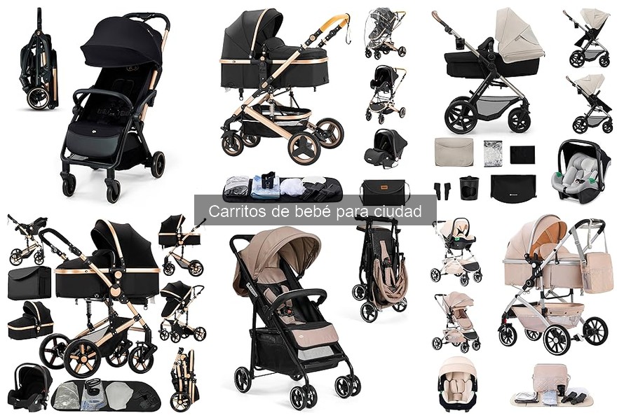 Tipos de carritos de bebé para ciudad: Guía completa