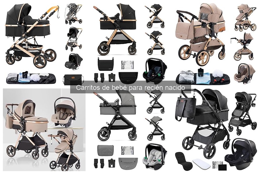 Tipos de carritos de bebé para recién nacidos: Guía completa