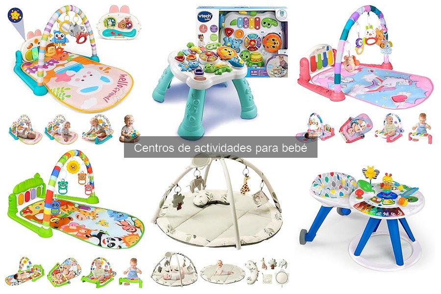 Tipos de centros de actividades para bebés: guía completa