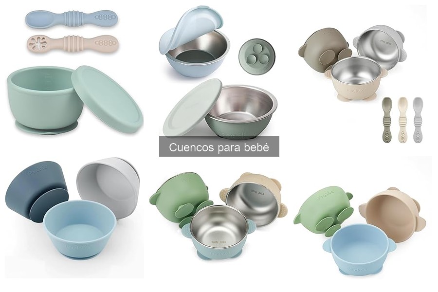 Tipos de cuencos para bebé: materiales y usos esenciales