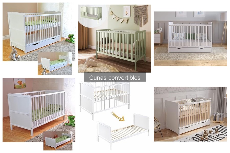 Tipos de cunas convertibles: encuentra la mejor para tu bebé