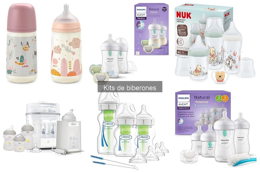 Tipos de kits de biberones según la edad del bebé