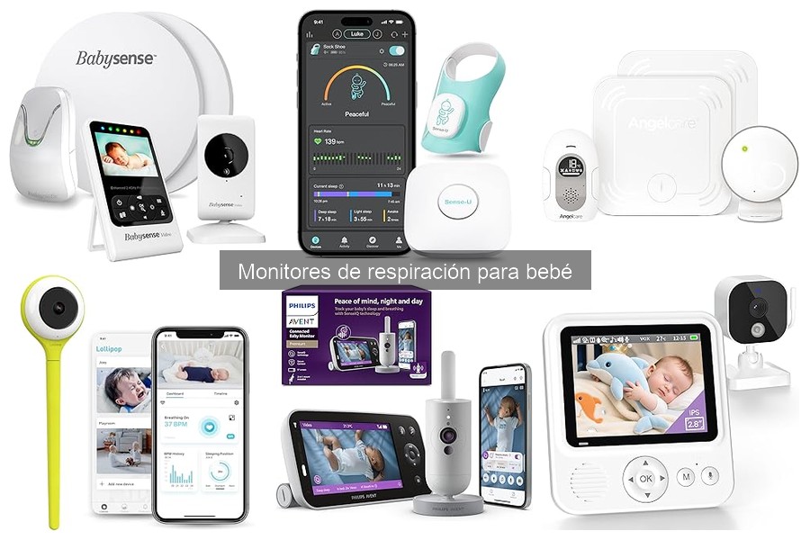 Tipos de monitores de respiración para bebé: guía completa