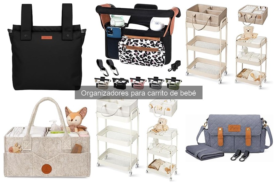 Tipos de organizadores para carrito de bebé: ¡Descubre el tuyo!