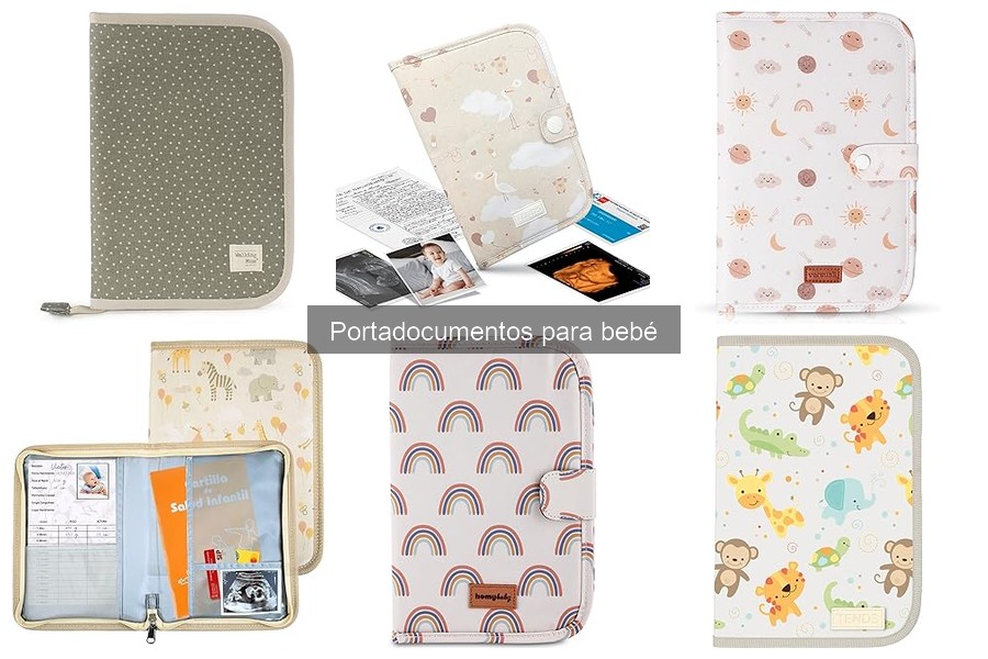 Tipos de portadocumentos para bebé: Guía completa y comparativa