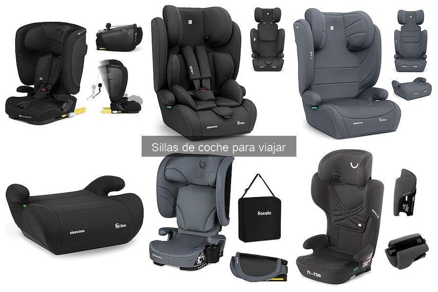 Tipos de sillas de coche para viajar: guía completa