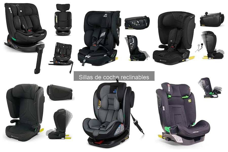 Tipos de Sillas de Coche Reclinables para Bebés: Guía Completa