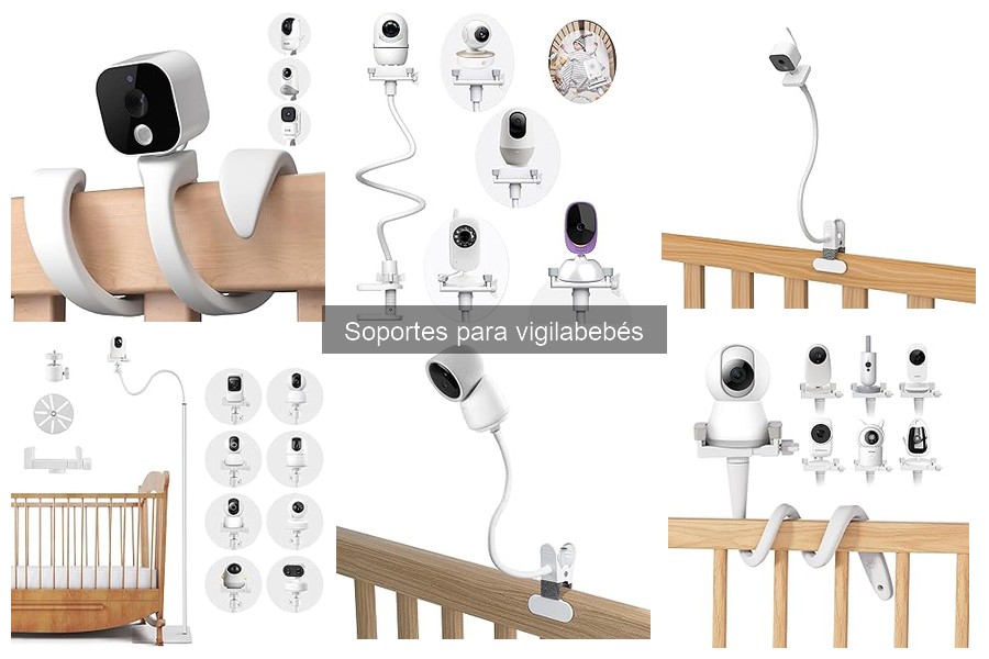 Tipos de soportes para vigilabebés: opciones y características