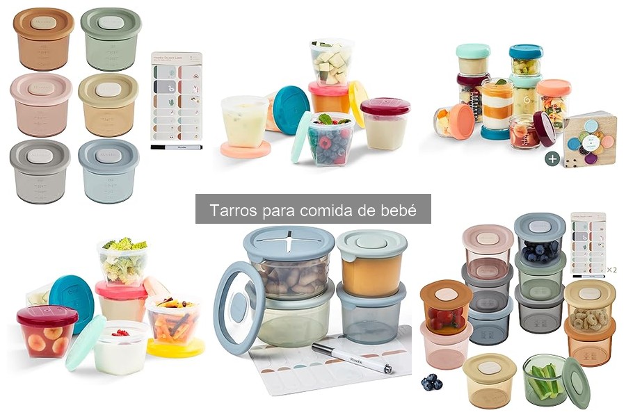 Tipos de Tarros para Comida de Bebé: Guía Completa