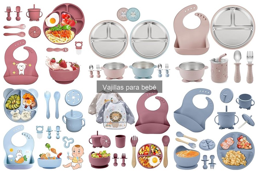 Tipos de Vajillas para Bebé: Guía Completa y Detallada