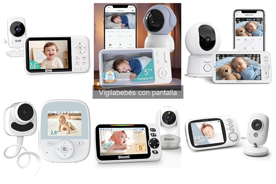 Tipos de vigilabebés con pantalla: Encuentra el ideal para ti