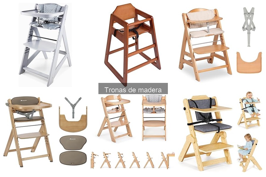 Tronas de madera: características y beneficios para tu bebé