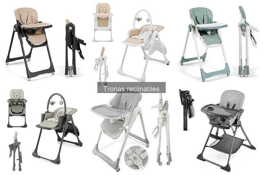 Tronas reclinables para bebés con necesidades especiales