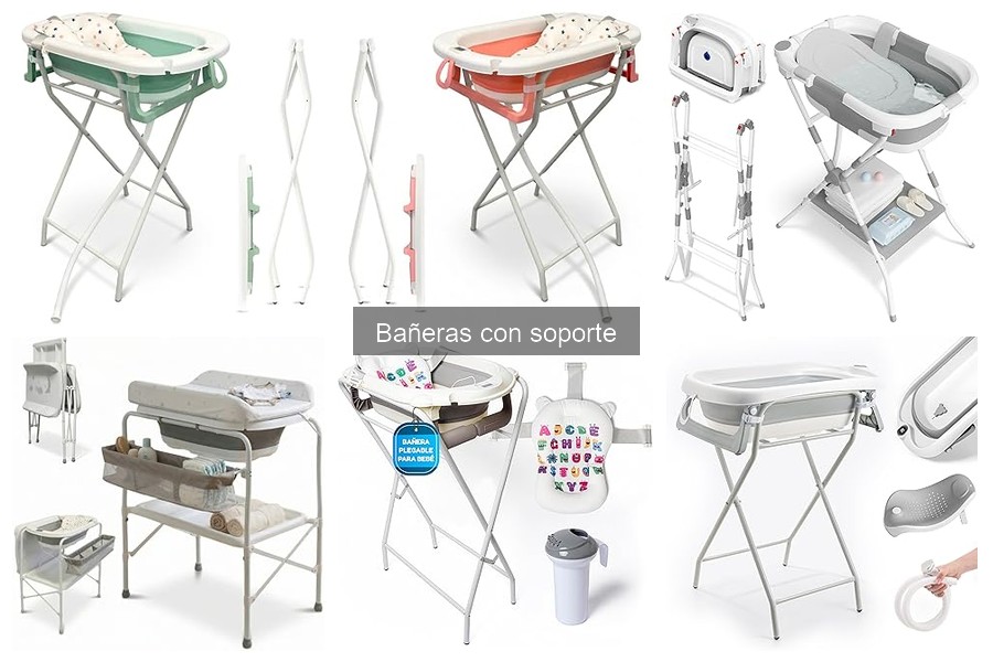 Ventajas de usar bañeras con soporte para bebés