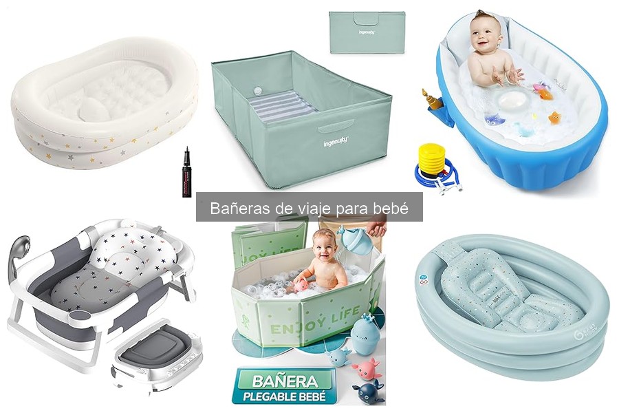 Ventajas de usar bañeras de viaje para bebé: comodidad y más