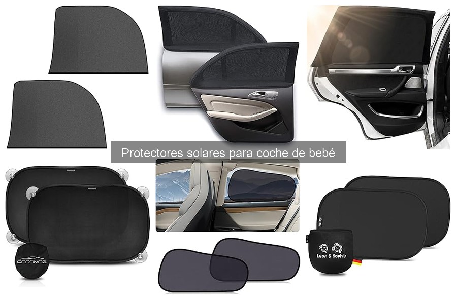 Ventajas de usar protectores solares en coche para bebés
