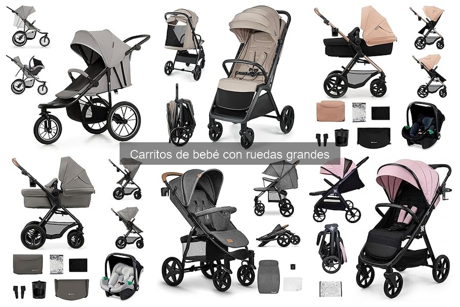 Ventajas y desventajas de carritos de bebé con ruedas grandes