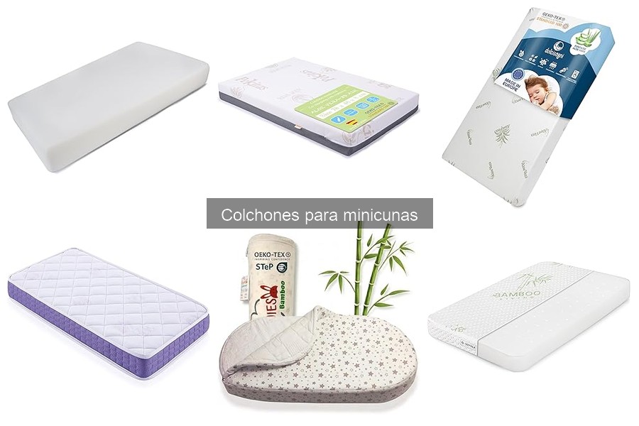 Ventajas y desventajas de colchones de espuma para minicunas