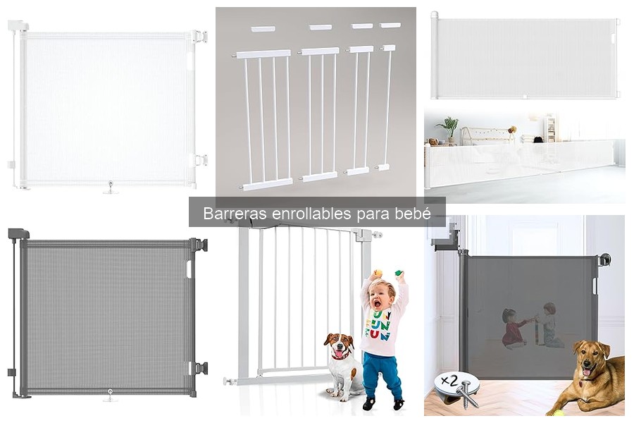 Ventajas y desventajas de las barreras enrollables para bebé