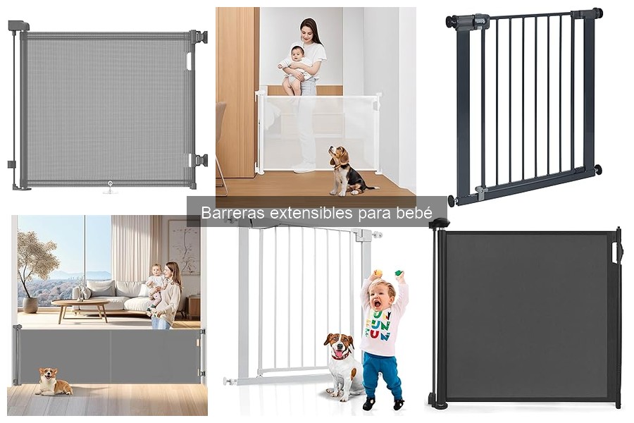 Ventajas y desventajas de las barreras extensibles para bebés
