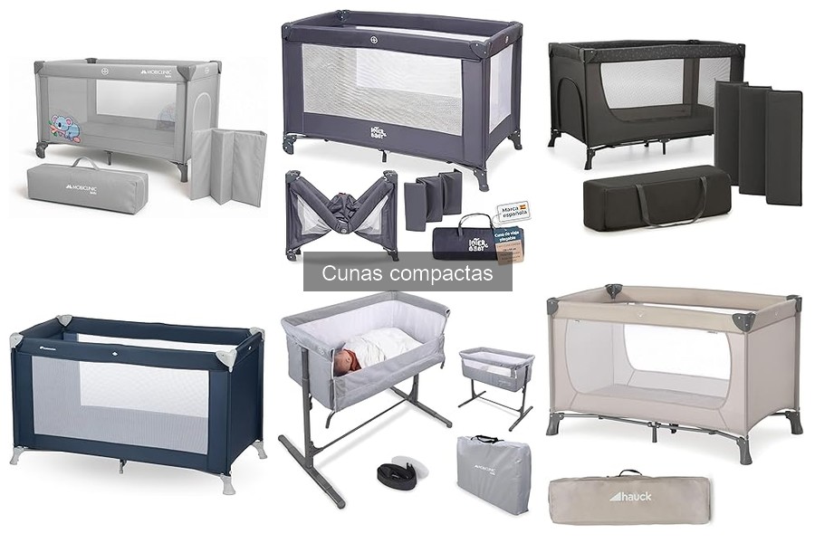 Ventajas y desventajas de las cunas compactas para bebés