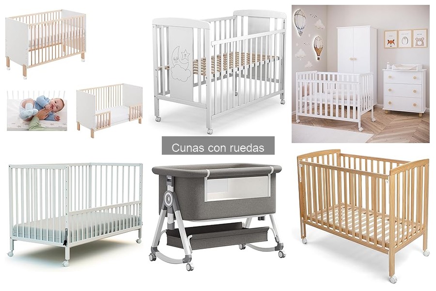 Ventajas y desventajas de las cunas con ruedas para bebés